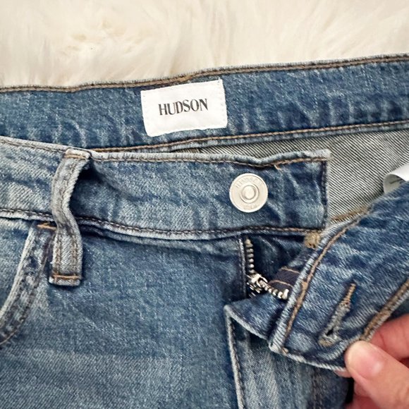 New Hudson Size 28 Natalie Midrise Slim Boyfriend Crop Jeans in MARGARITA - Picture 6 of 13